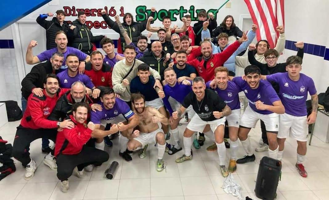 Montesinos celebrations after the game