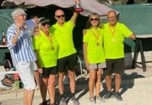 Las Salinas Charity Petanca voor weeshuis Orihuela