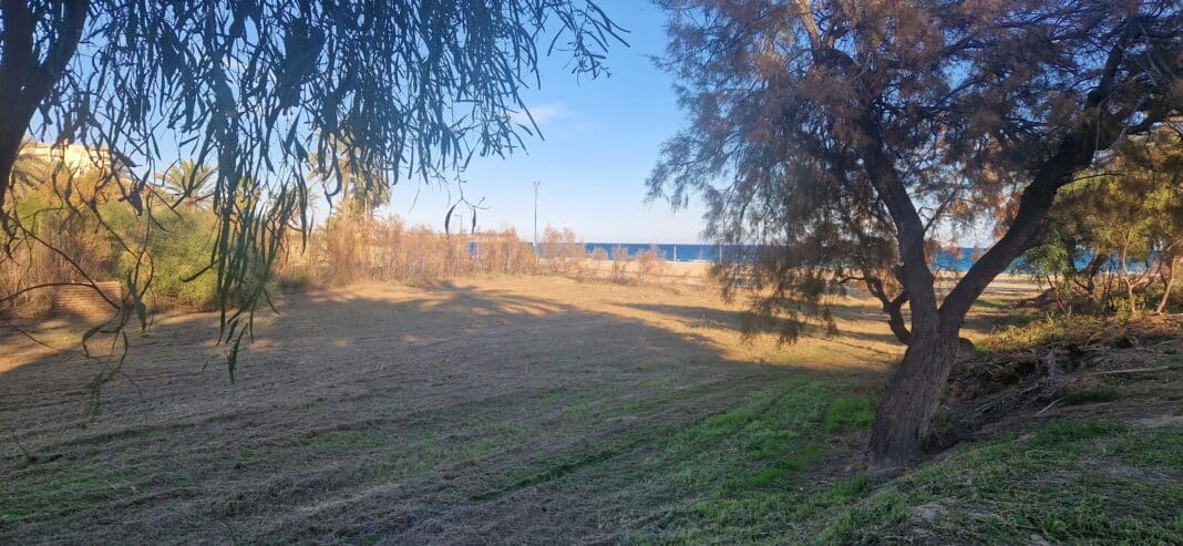 By Monday afternoon the work was well underway