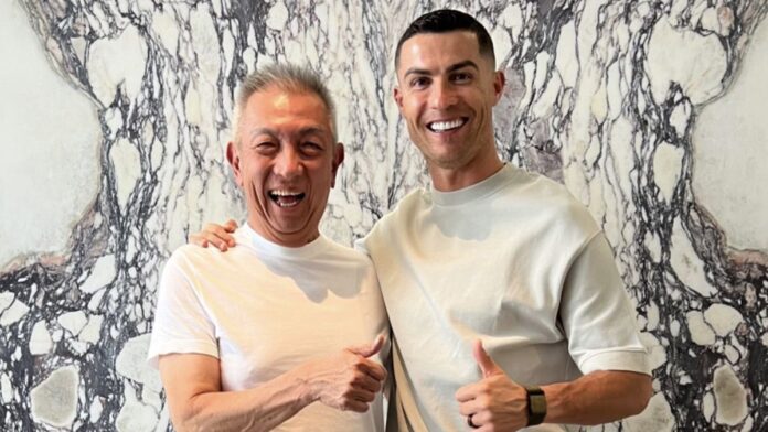 Ronaldo and Lim are known to have business ties, with Lim owning Ronaldo’s image rights, and they also share a friendship