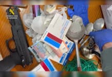 Civil Guard Dismantles Drug Sales Operation and Arrests Its Santa Pola Operator • The suspect purchased heroin, hashish, and anxiolytics in Elche to resell them from his home in Santa Pola