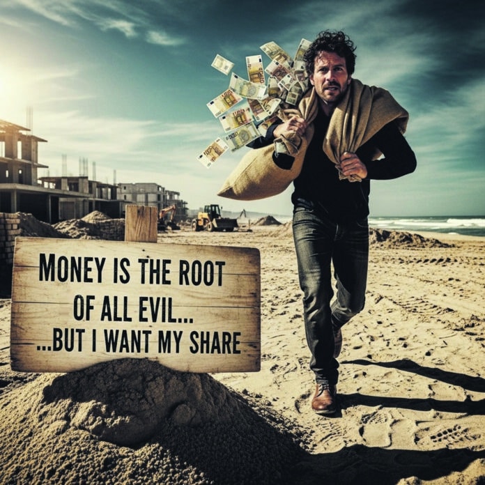 EL DINERO ES LA RUTA DE TODO MAL