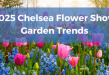 2025 Chelsea Flower Show Garden Trends The trends at the Chelsea Flower Show this year are a mixture of acknowledging the challenges of gardening in the 21st century as well as embracing new technologies that may help with those problems.
