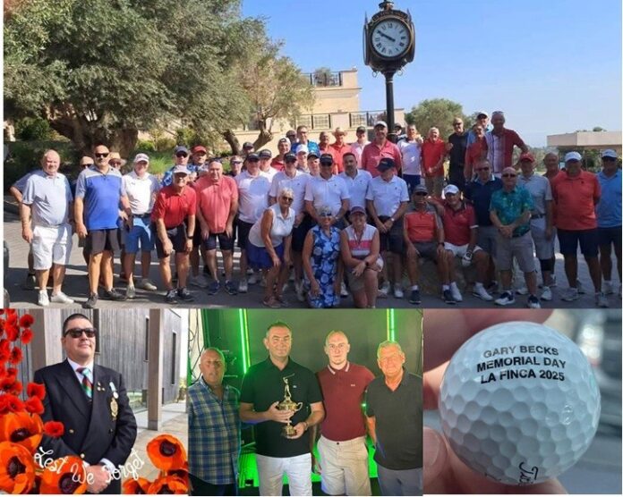 Nous avons accueilli plus de 50 golfeurs à La Finca Golf le 7 juin 2025 pour le 5e Memorial Day en l'honneur de Gary Beck, malheureusement décédé, bien trop jeune, du Covid en 2020.