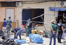 Horror as Bar Explosion Rocks Market Crowds in Lo Pagan Panic erupted in the Lo Pagán district of San Pedro del Pinatar (Murcia), after a powerful explosion tore through the closed Casa Javi bar around 12:30 p.m. Thursday.