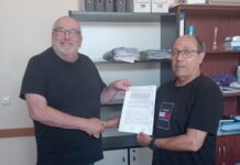 Burgemeester afgezet na schokkende motie van wantrouwen die PP in San Fulgencio ten val brengt Alain Vanderbergen en oud-burgemeester José Sampere met de motie van wantrouwen