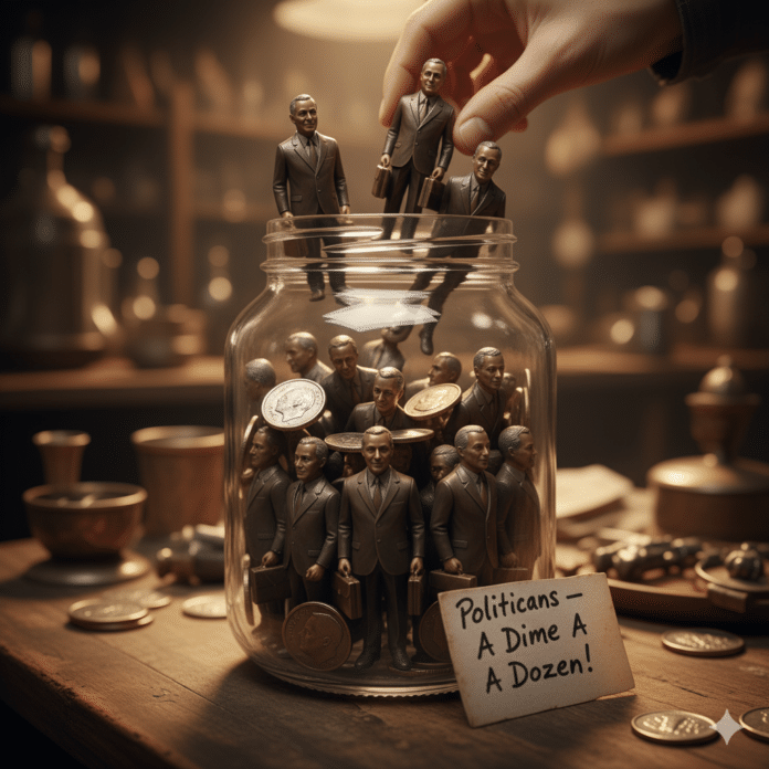 Los políticos abundan, PERO un verdadero líder no tiene precio.