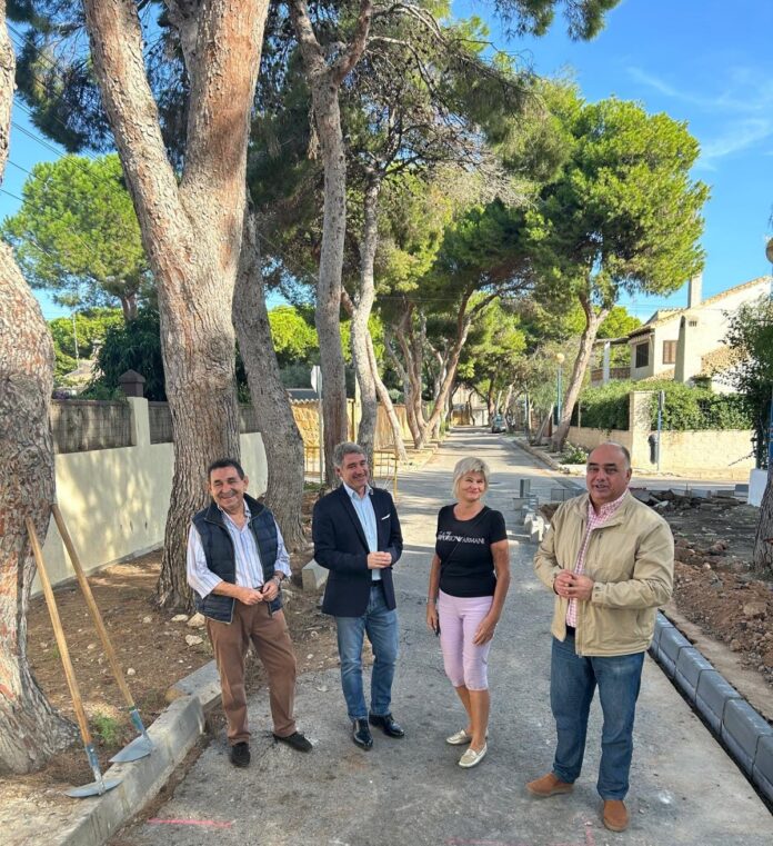 El concejal Mestre añadió que aproximadamente 100 trabajadores participan actualmente en diversas tareas de mantenimiento en Orihuela Costa, incluyendo trabajos viales, jardinería y servicios eléctricos.