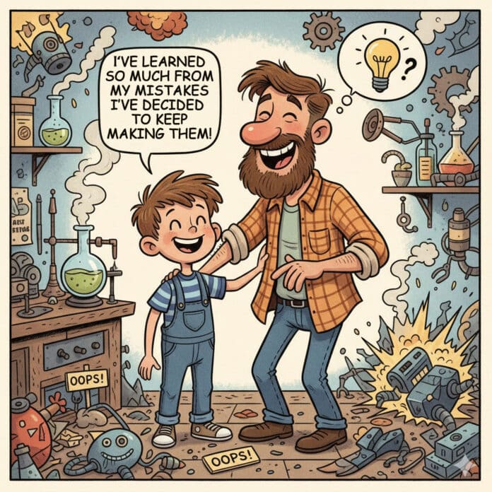 De grootste fout die je in dit leven kunt maken, is om voortdurend bang te zijn dat je er een zult maken.