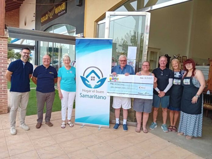 HELP Murcia Mar Menor a le plaisir d'annoncer un généreux don de 3 000 € à Hogar El Buen Samaritano, une organisation vitale qui soutient les familles et les personnes vulnérables de la région de Murcie.