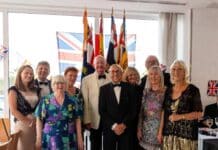 Gala Event to honour Lord Horatio Nelson on 21st October 2025 RNATB Shipmates (S/M’s), their families and guests were able to meet the guest of honour, the recently appointed Defence Attaché | British Embassy Madrid, Captain Antony Crabb Royal Navy (RN) and his wife Caroline Tuckett.