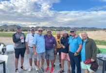 San Miguel GS at Altaona (29 October 2025) A lovely warm day of 25c down in Murcia at this slightly Marmite course but it didn’t put off 44 of us (including 3 guests) heading out down the par 5 1st.