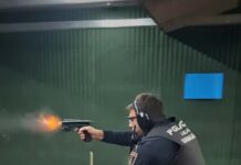 Orihuela Police Fire Up Training in Modernised Range The Orihuela Local Police have begun their mandatory firearms training this week in the newly refurbished shooting range at the municipal facilities on Calle Monserrate Salinas.