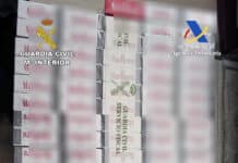 Guardia Seize Nearly 100 Packs of Smuggled Cigarettes in Port Sting A major security operation at the access roads to the Port of Cartagena has resulted in the seizure of nearly 100 packs of smuggled cigarettes and the filing of 10 official offence reports, Spanish authorities have confirmed.