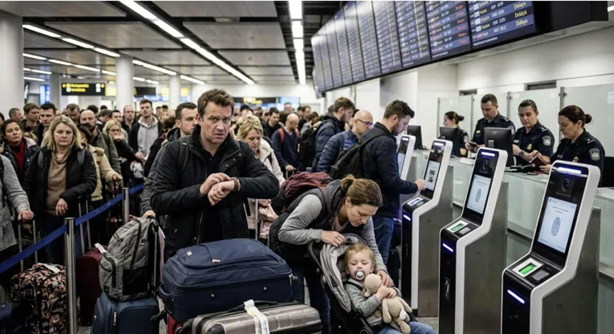 European Airports Chief Hits Out at Brussels: ‘Stop Pretending EES Border Controls Are Working’