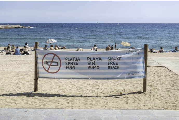 Spain Moves to Ban Smoking on Beaches and Bar Terraces
