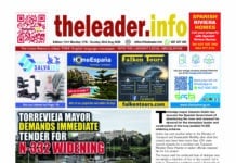 UTGAVE 1141 AV COSTA BLANCA LEADER AVISEN 17.–23. AUGUST 2026 Den nyeste utgaven bringer nyheter, sport og arrangementer på engelsk fra hele den sørlige Costa Blanca og Mar Menor. Denne ukens hovedartikkel handler om ordføreren i Torrevieja, Eduardo Dolón, som har anklaget den spanske regjeringen for å forlate byen samtidig som han fornyer kravet om umiddelbar anbudskonkurranse og bygging av den lenge etterlengtede utvidelsesplanen for N-332.